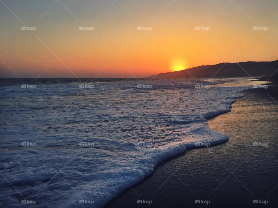 Sunset, Dawn, Water, Evening, Dusk
