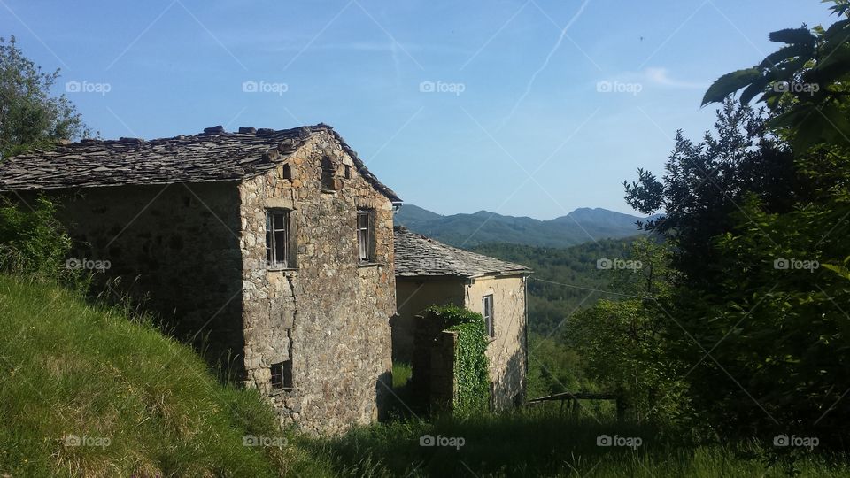 Old buildings in Italy
