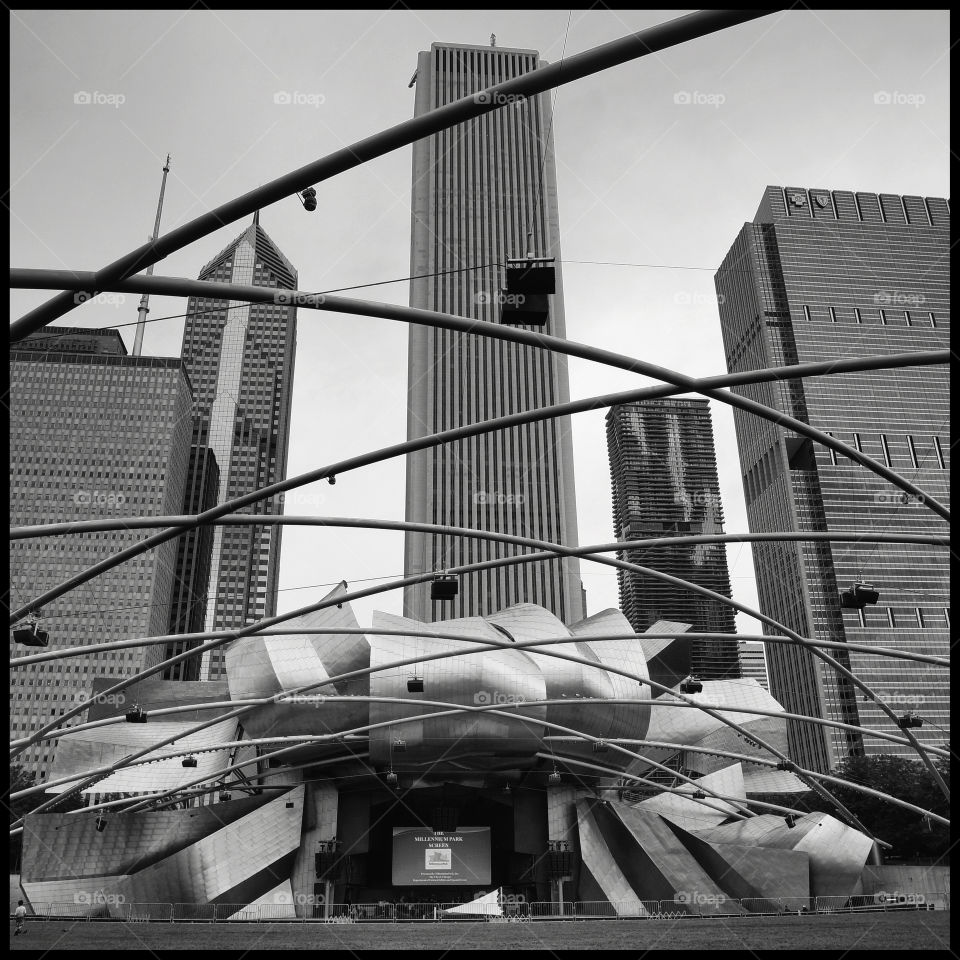 Millenium park. Chicago 