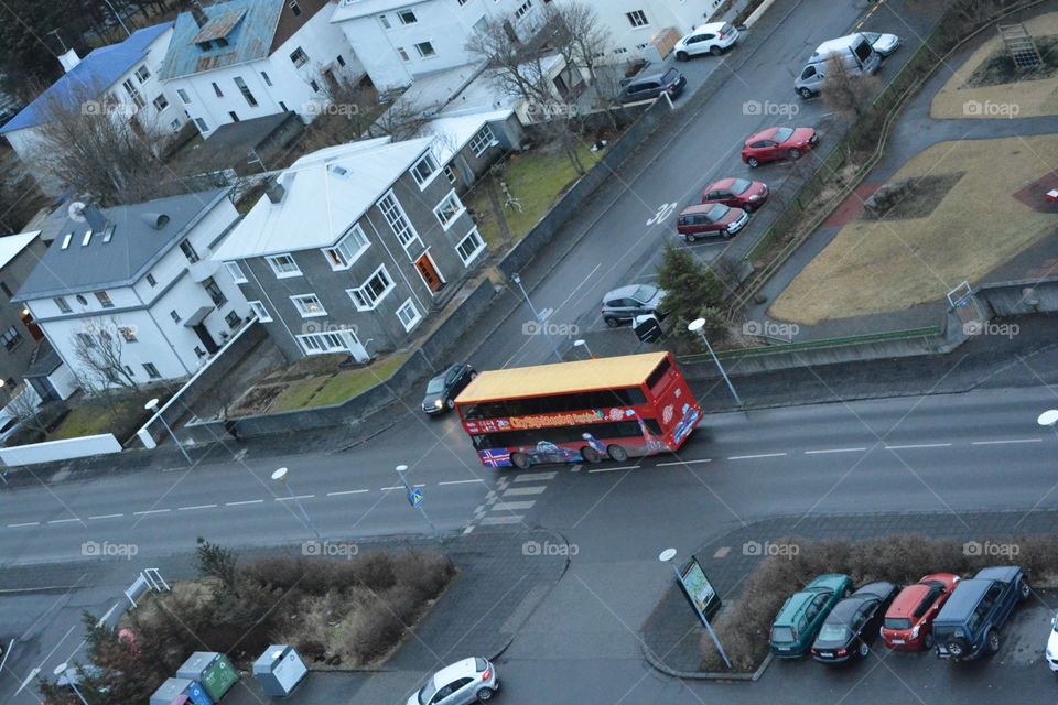 Iceland bus