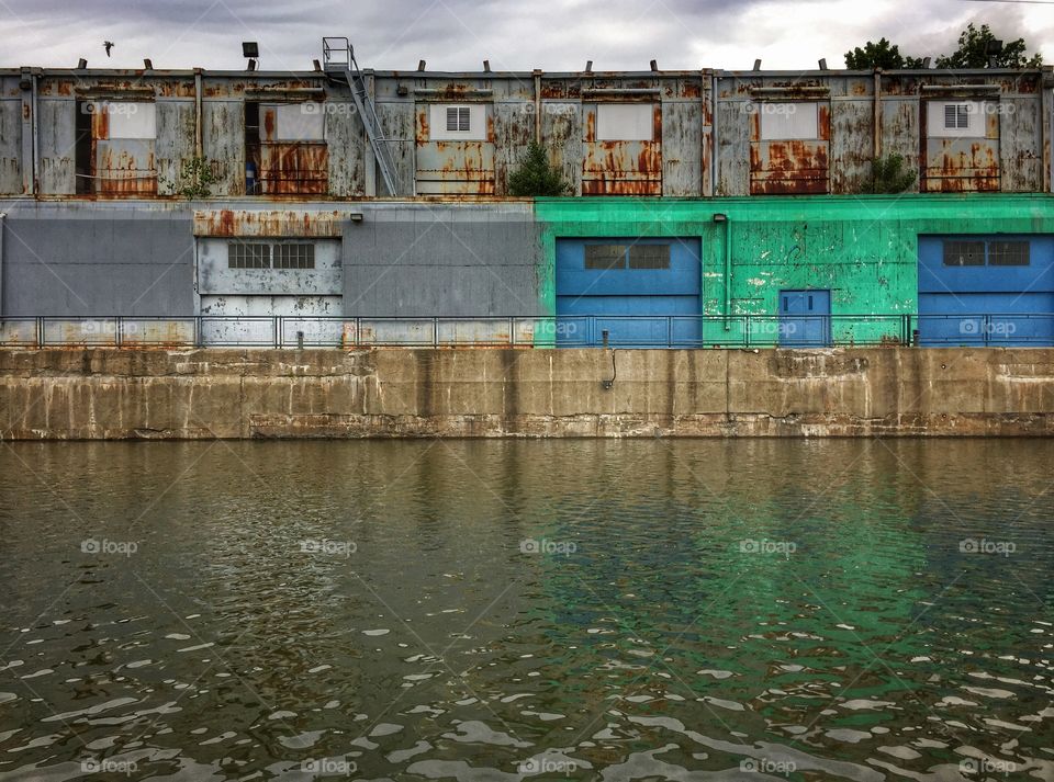 Pier in Montréal's Old Port Area