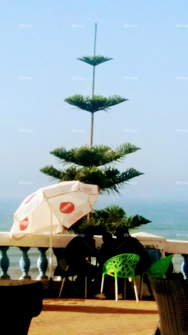 "Barandia" ,a seaside in IFNI where there are cafes .It is a beautiful seaside where people enjoy time