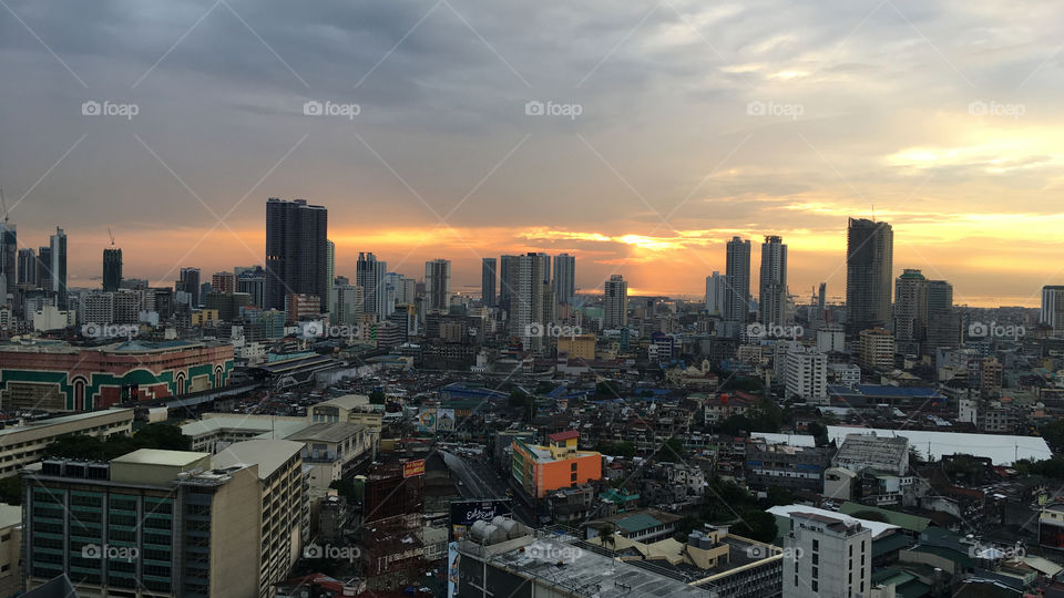 Manila sunset