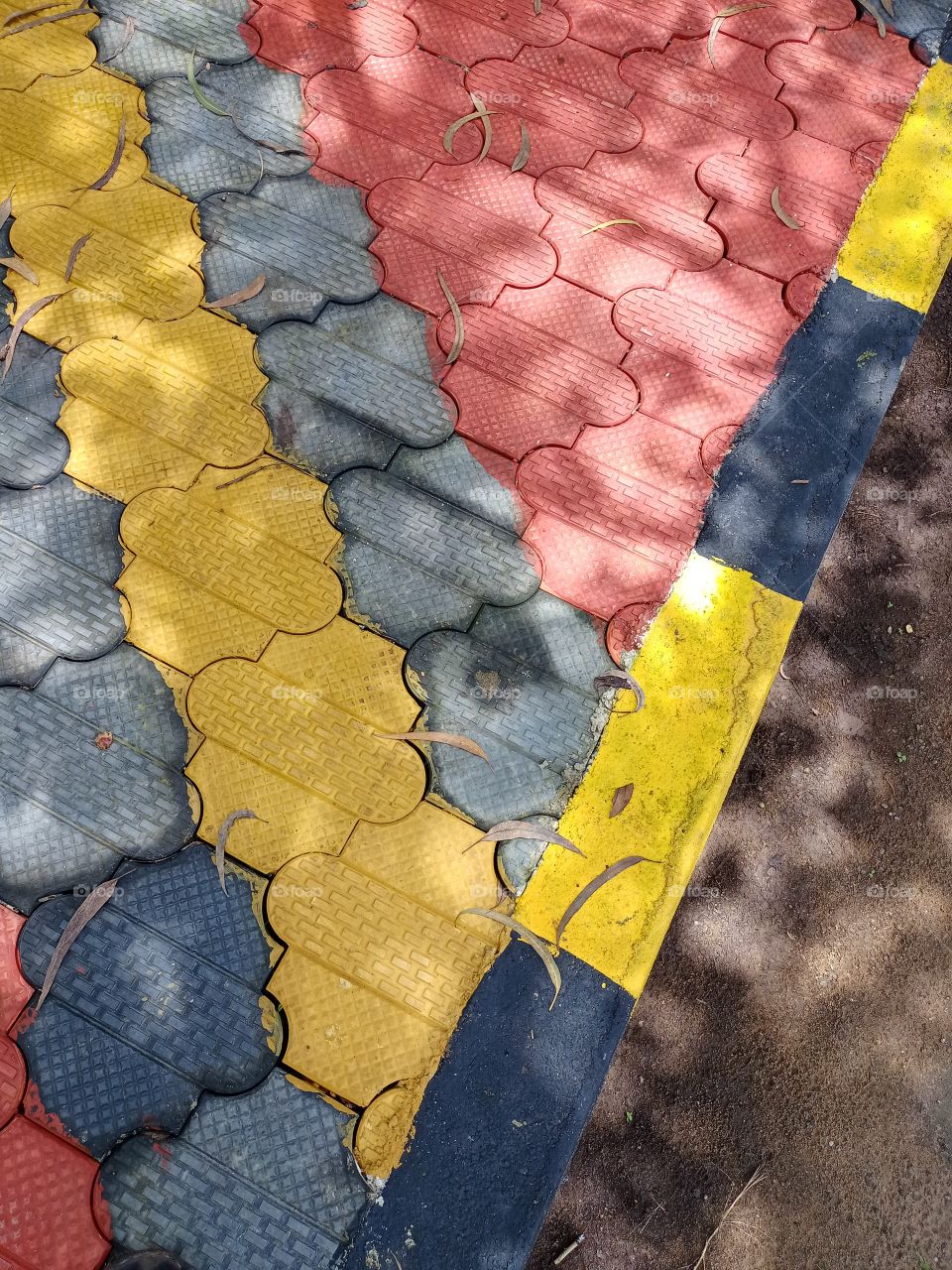 cement block multi colour