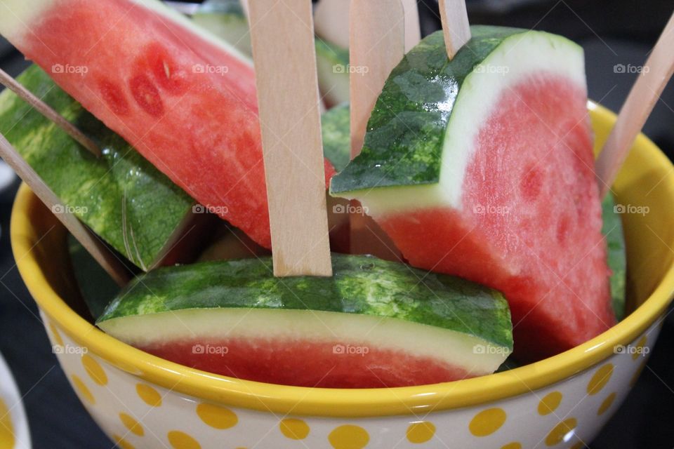 Watermelon on a Stick