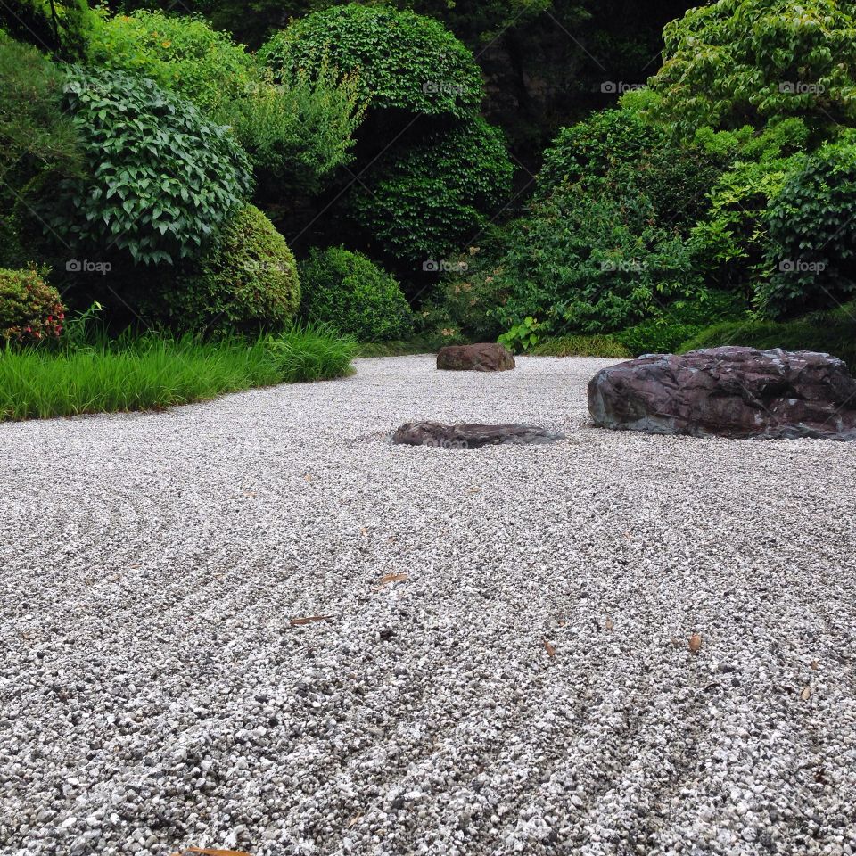 The Beautiful Rock Garden, Kamakura, Japan