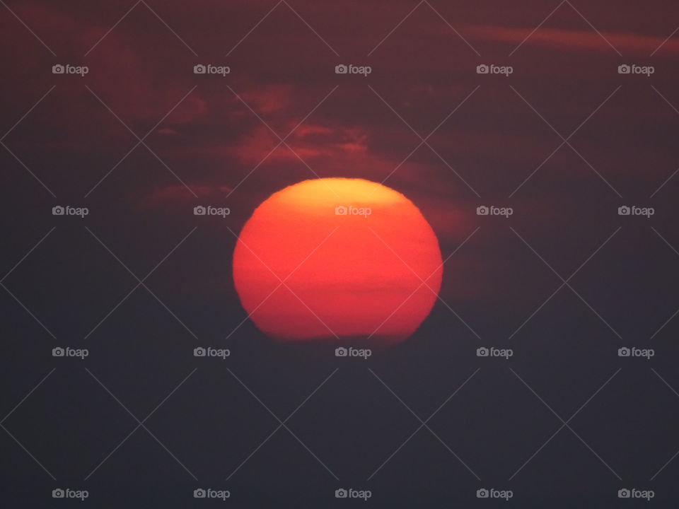 Greece Santorini Sunset. Greece Santorini Sunset