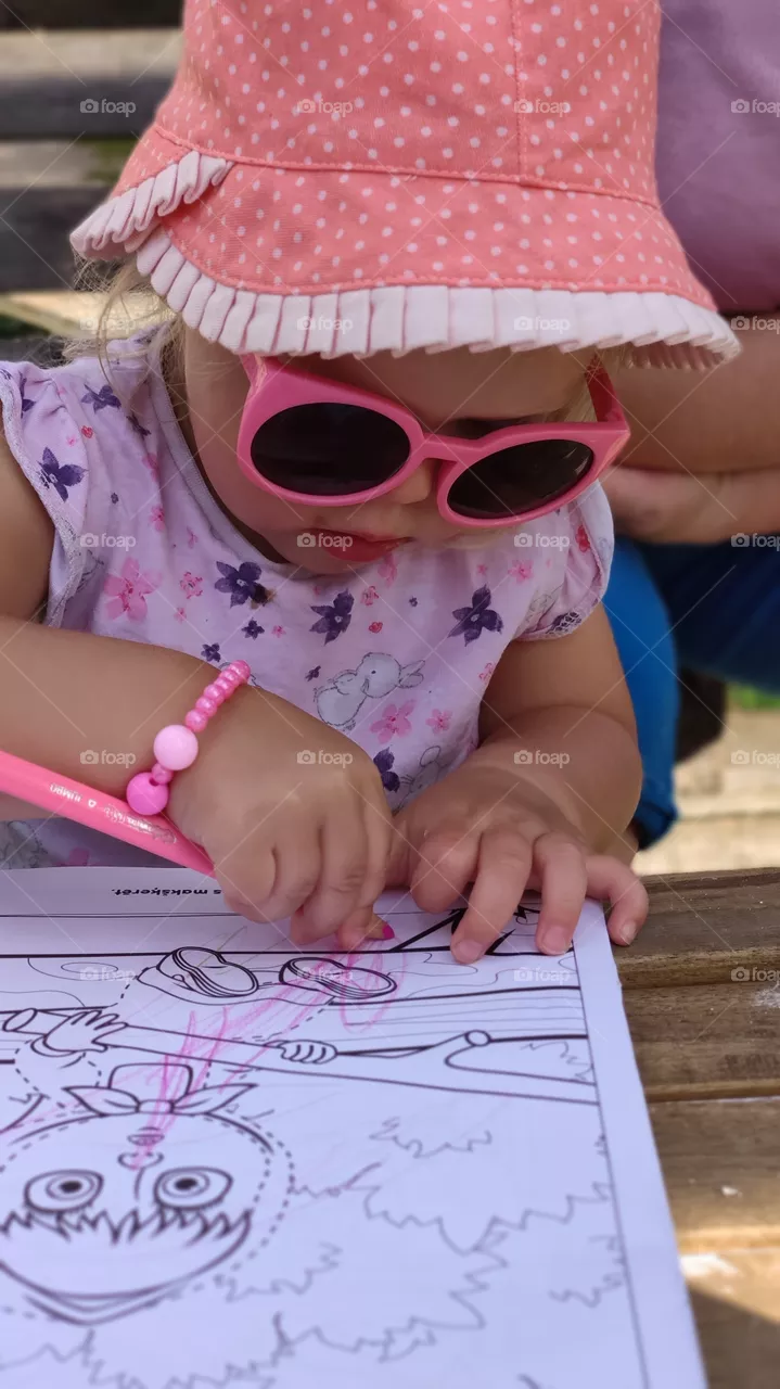 Kid coloring