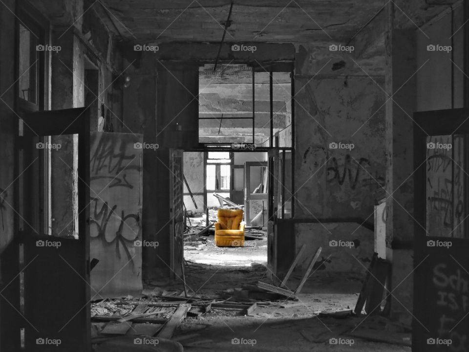 Yellow chair