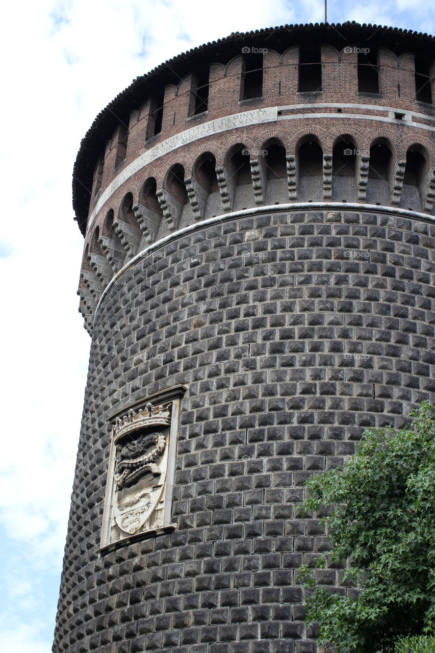 Italy, Milan, Sforzesco Castle