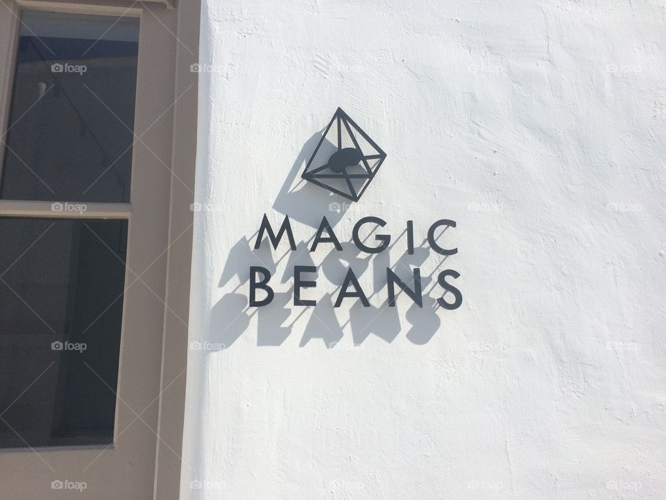 Magic beans in Mykonos. No beanstalk necessary 