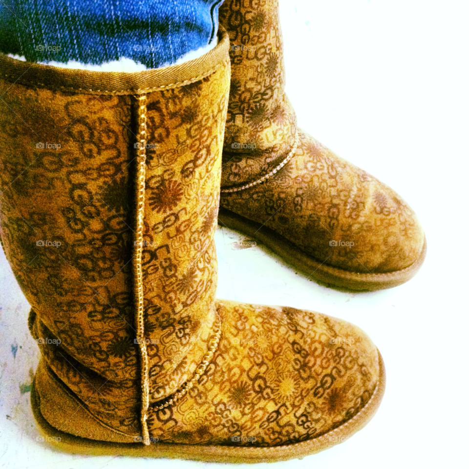 winter brown warm boots by abbeyolsakovsky