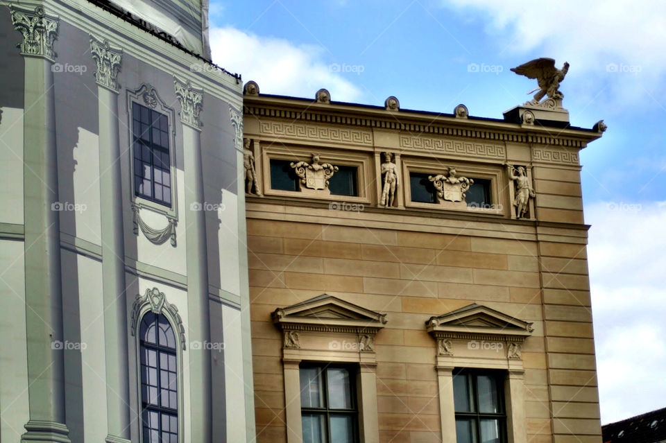 Renovation at the opera in Berlin