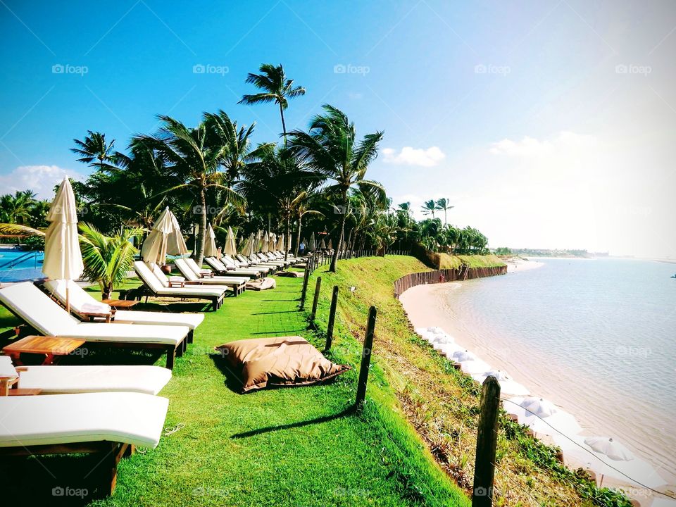 Relaxing vacation time...