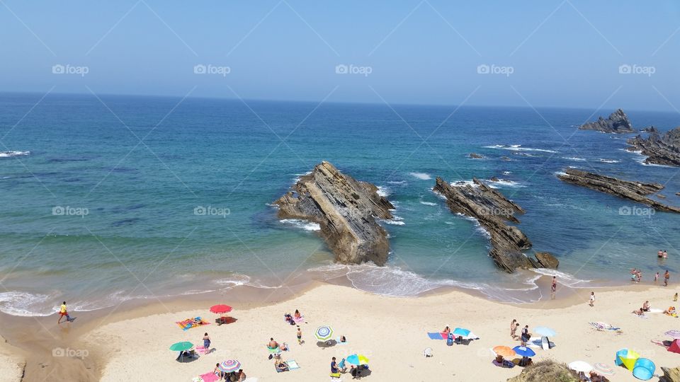 Beach, Zambujeira do Mar, Portugal