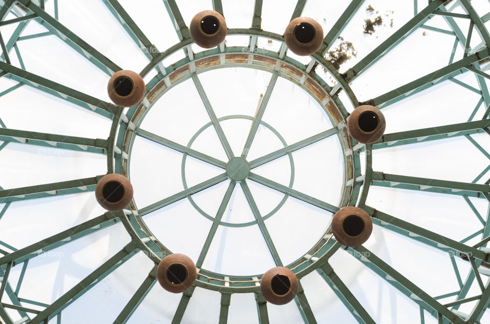 Patterns on the ceiling