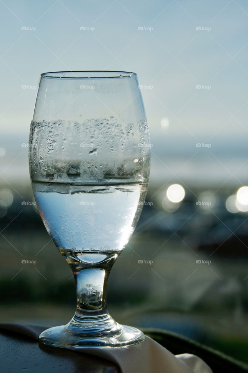 Glass of water