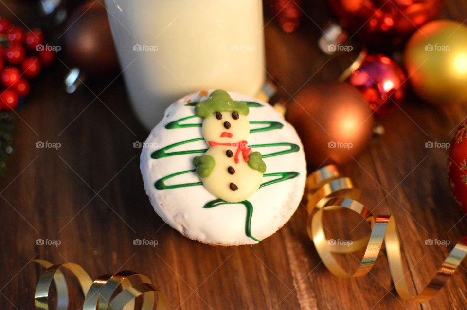 Preparing snacks for Santa