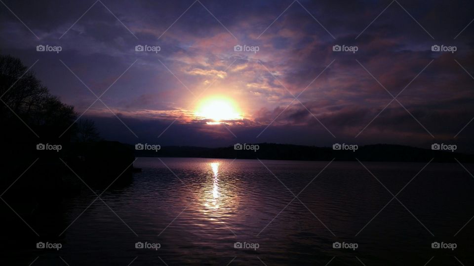 Sunset, Dawn, Sun, Dusk, Water