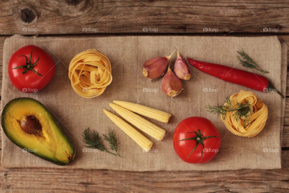 Vegetarian table 