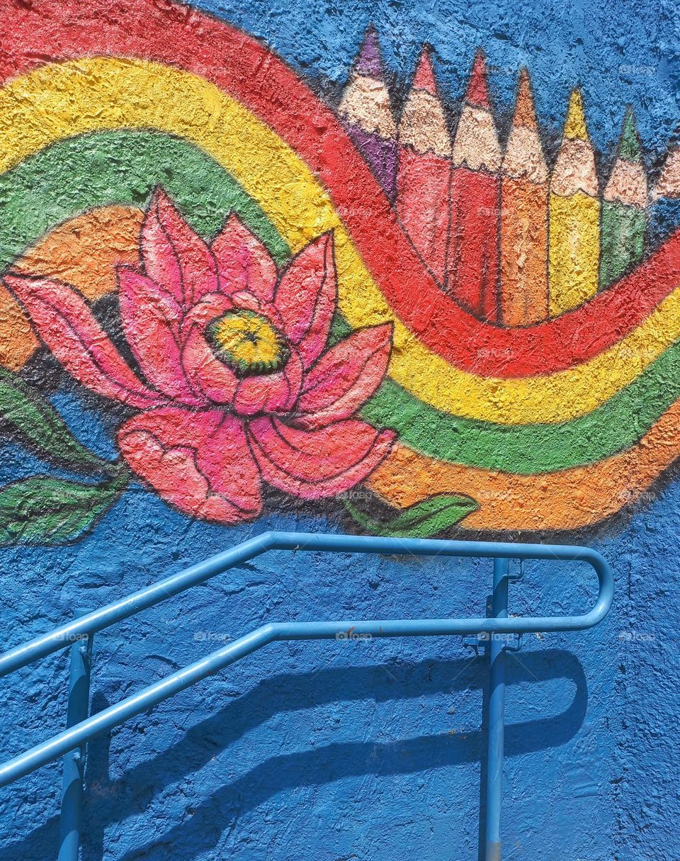 A arte urbana e seus encantos. Apresenta conceitos e encantos que colorem, alfinetam, criticam e elogiam os mais diversos temas ambientes públicos