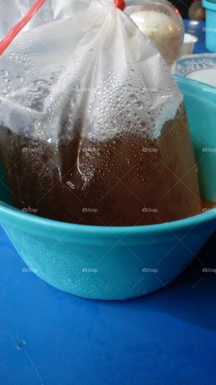 tea 0 ice mangkuk
