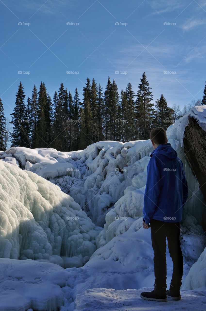 Winterwaterfall