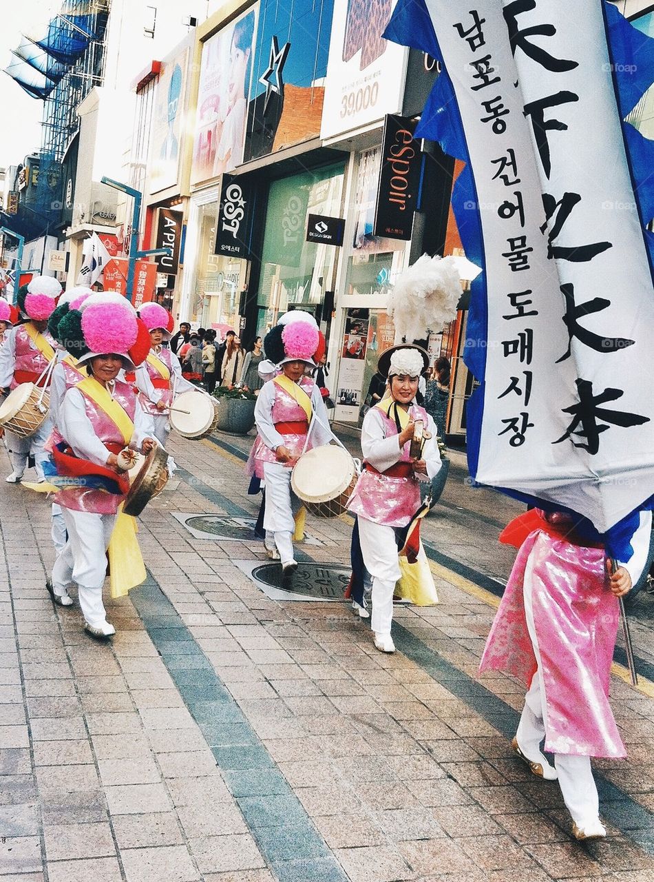 Jalgachi Festival Parade, Busan, Korea