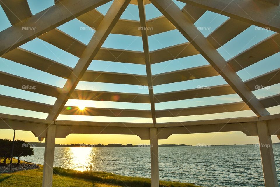 Gazebo on the Beach