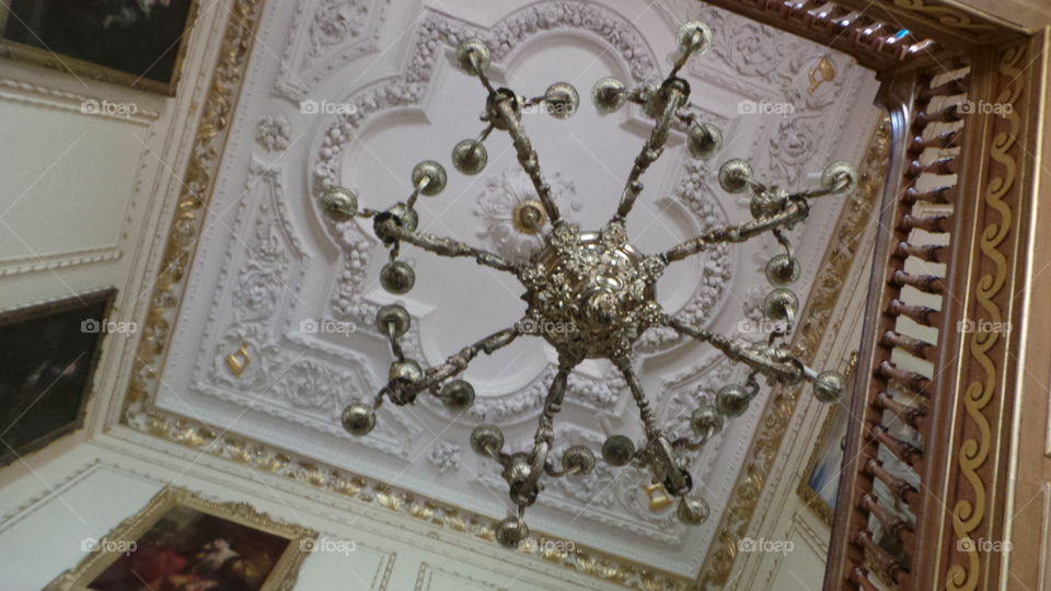 regal centuries old ceiling.  england