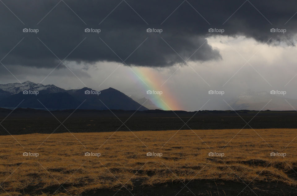 Rainbow  After the Storm 