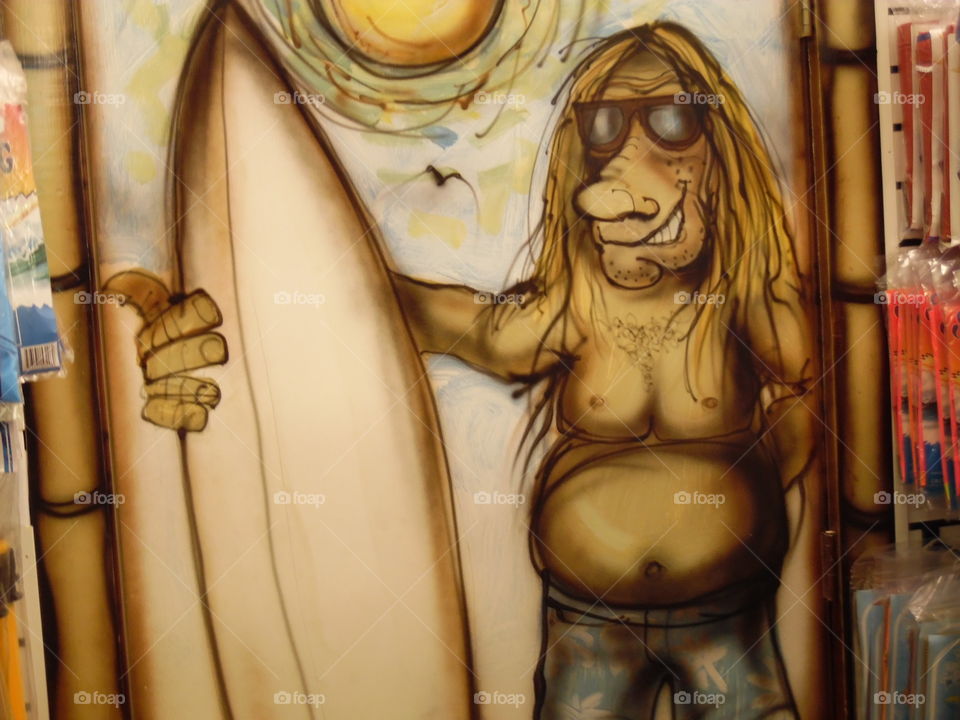 surfing junkie. This is a picture that I took while on vacation at the Gulf of Mexico, this is a sign at a bait shop. 👣 🚶 🏃 🔥 💨