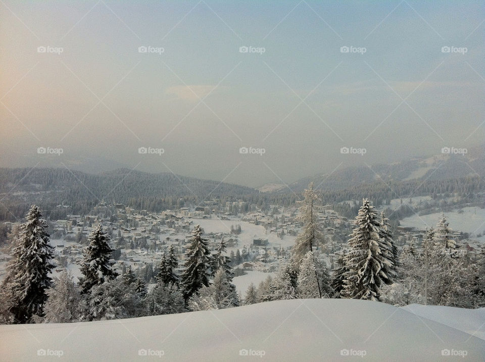 snow winter range mountain by fraffer
