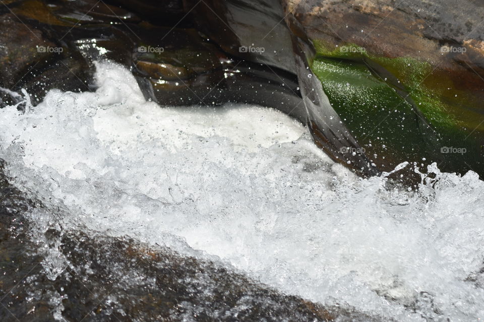 On top of a Waterfall