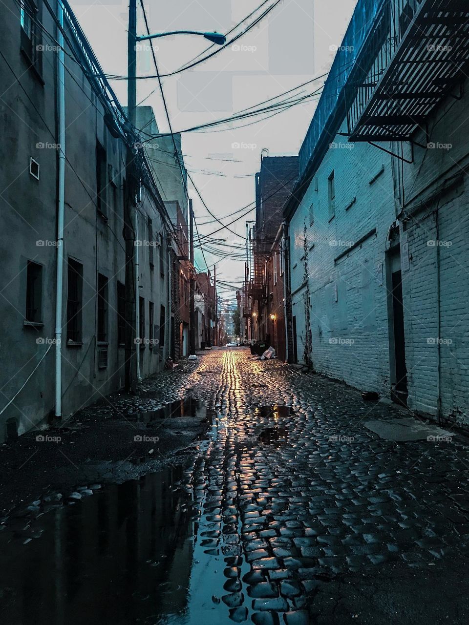Alleyway in Hoboken NJ