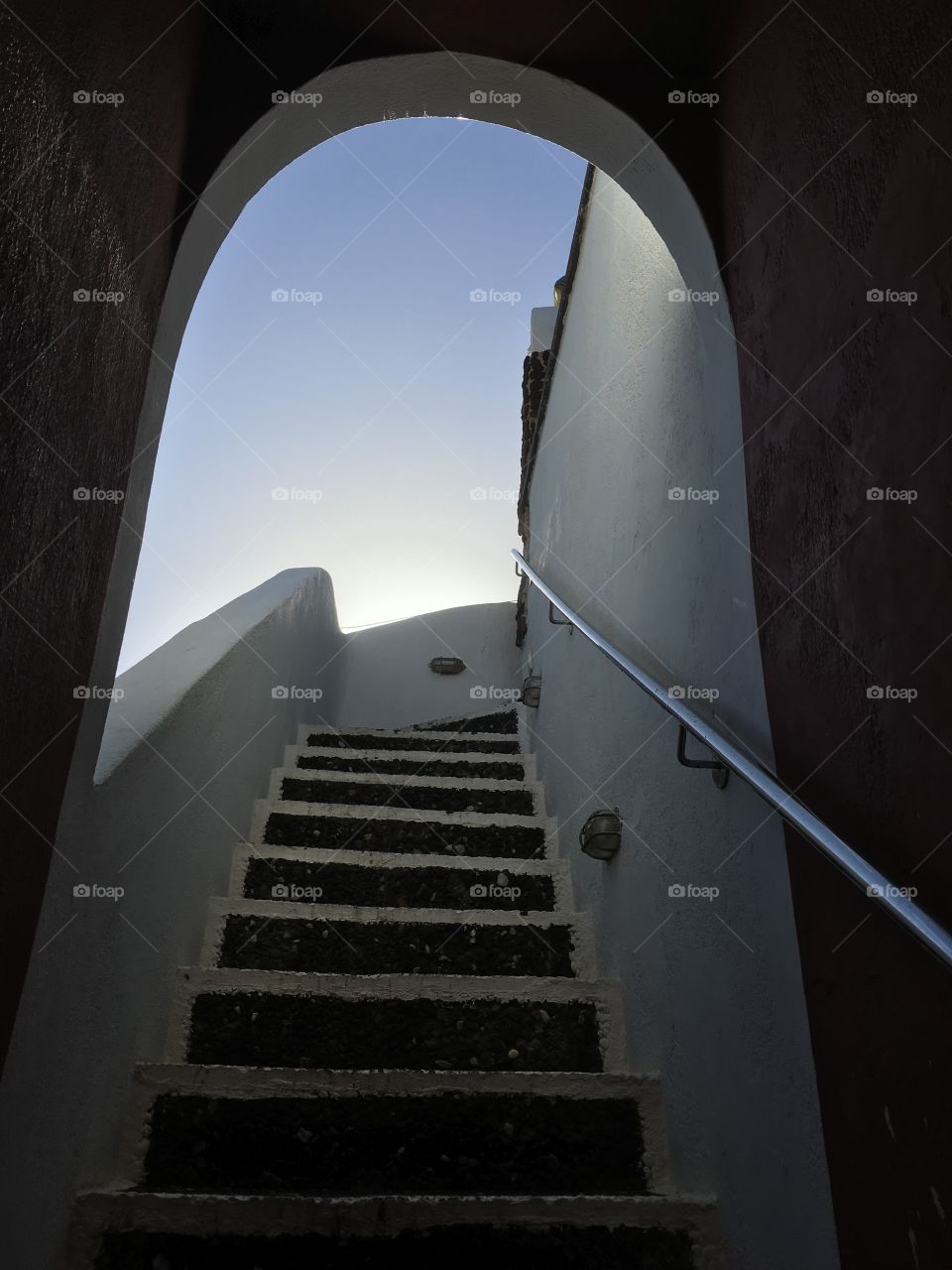 Climbing stairs