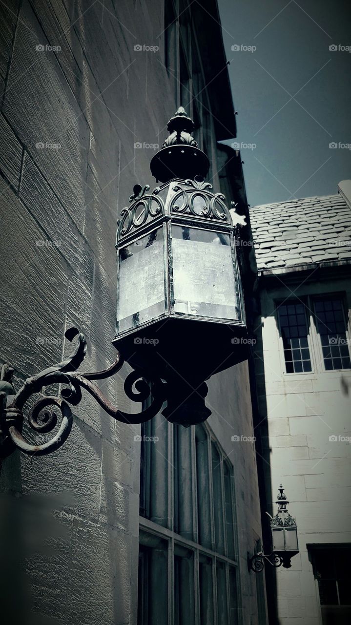 lamp at Greystone Manor