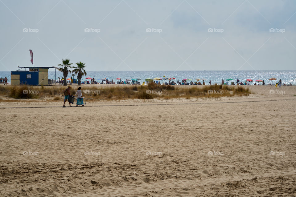 Summer beach day 