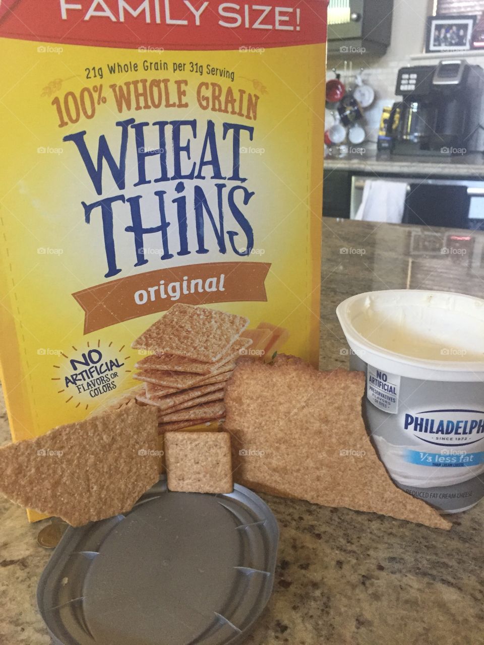 Most deformed wheat thins next to a normal wheat thin