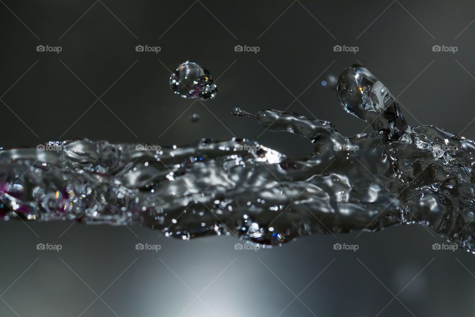 Water jet macro 