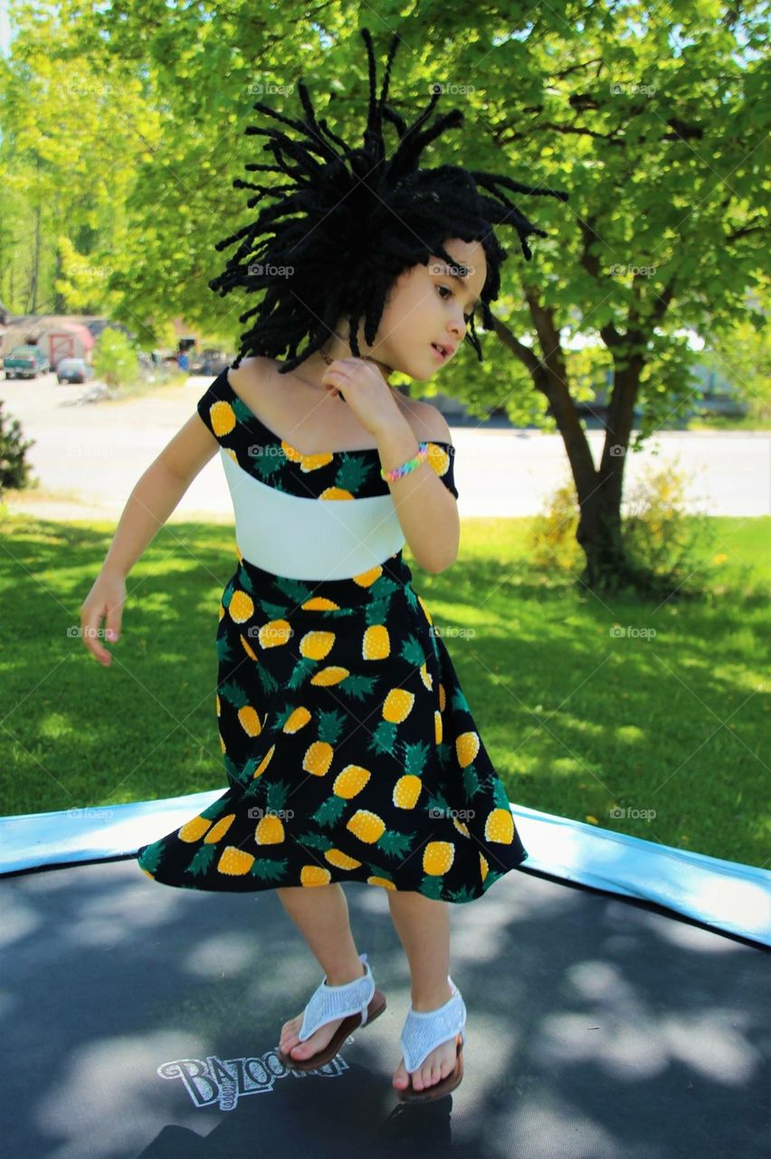 Trampoline Girl