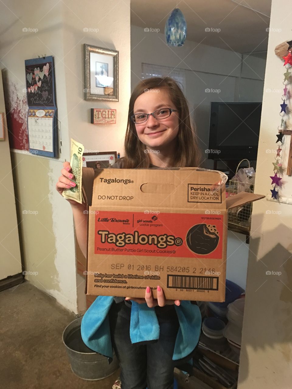 Girl Scout Cookie Sales Champion