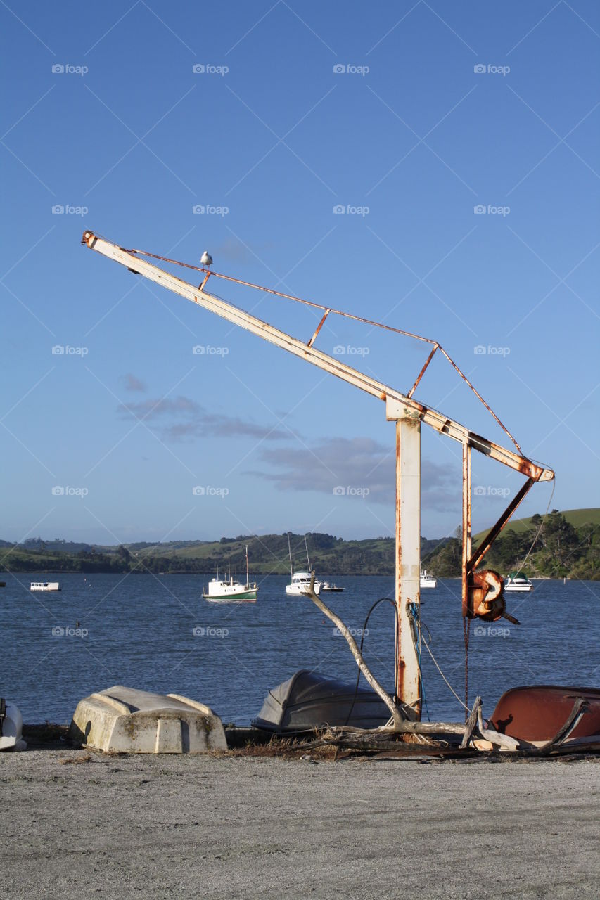 Rusty old Hoist