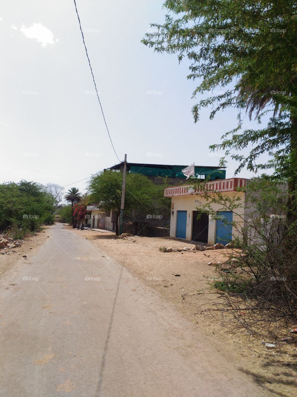 Street View of Village