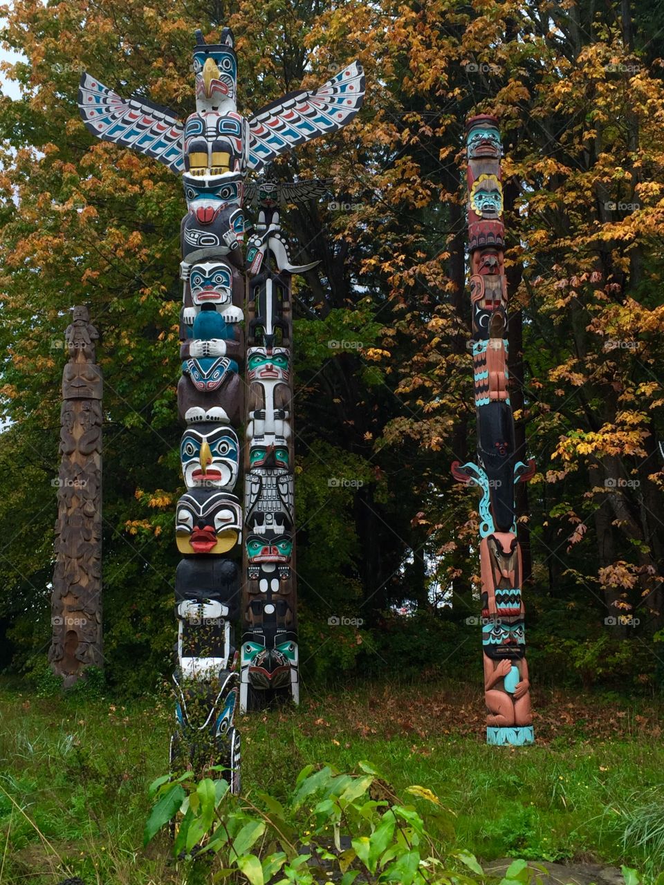 Stanley Park Totem Poles