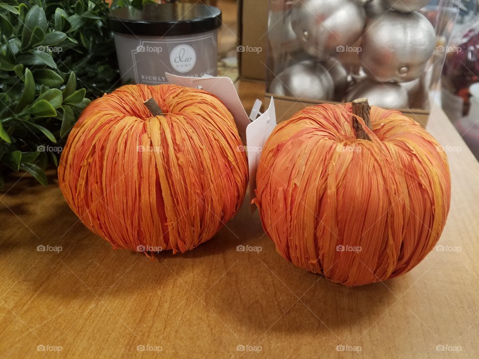 Pumpkin decorations