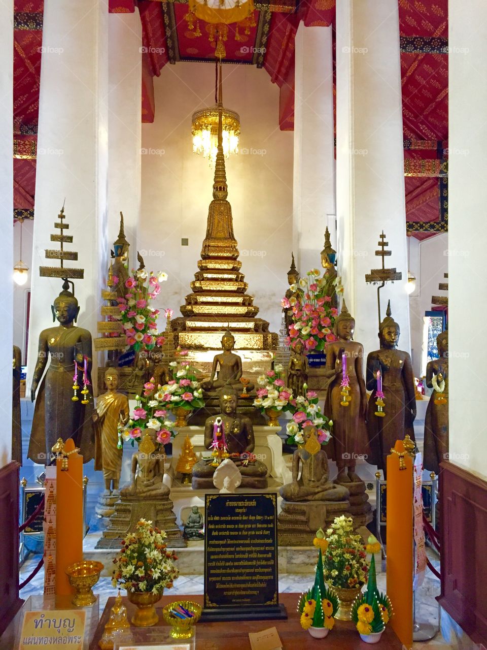 Buddhism. First time entering the Wat
