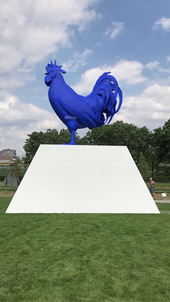 Blue Rooster Minneapolis Sculpture Garden