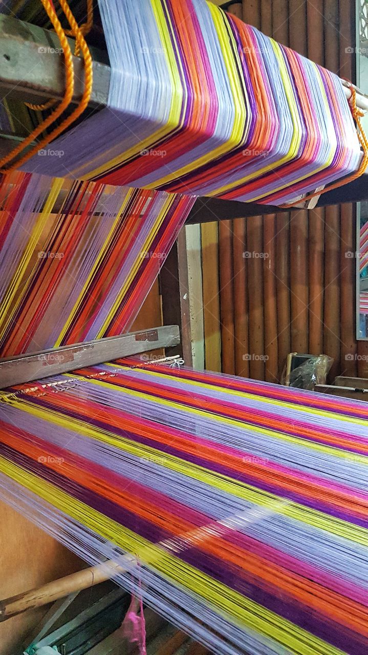 handwoven native textile in philippines