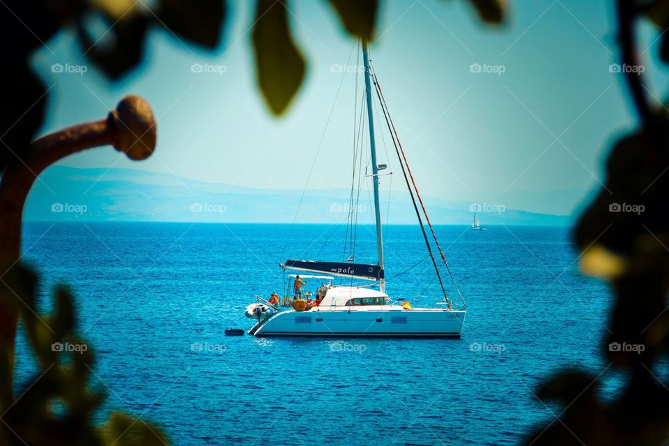 Yacht in Croatia